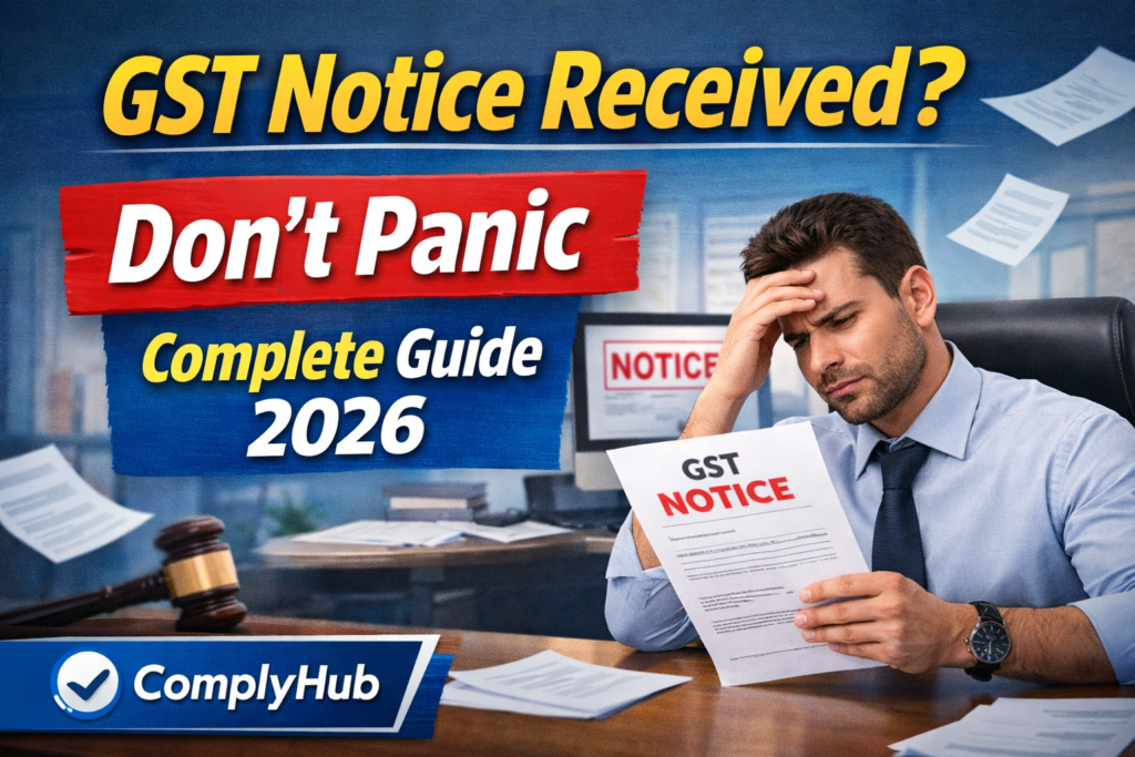 Blog Title: GST Notice Received? Here’s Exactly What You Should Do (Complete Guide 2026)
